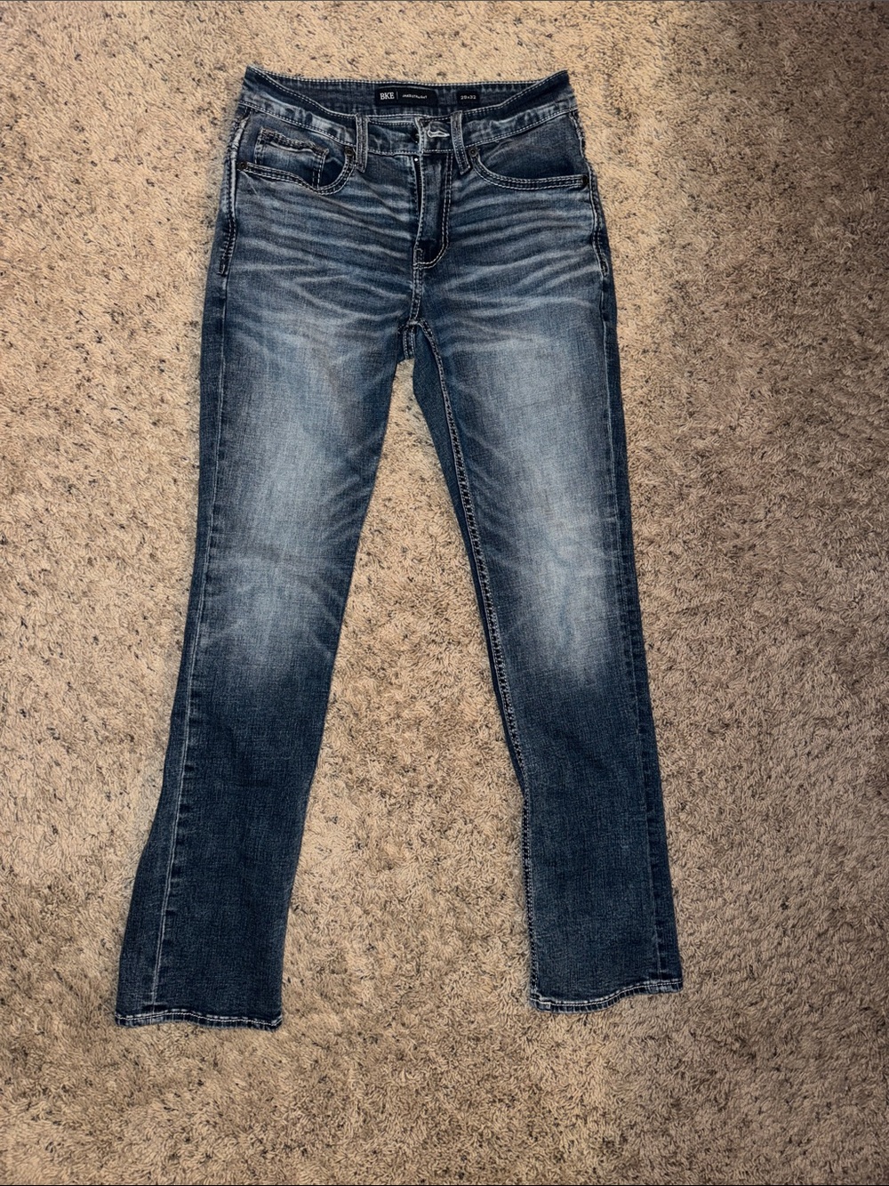 BKE Men’s Jake Straight Jeans. 29x32